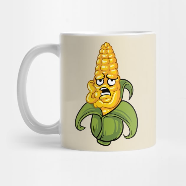 Bored Corn - Funny Gluten-Free Diet by Shirtbubble